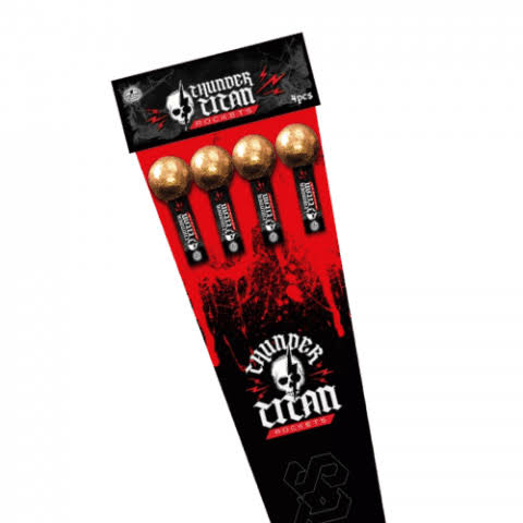 THUNDER TITAN – F3 ROCKETS – 24 PCS